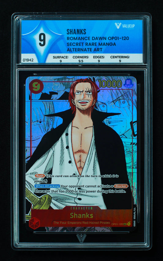 01942 SHANKS Grading Card