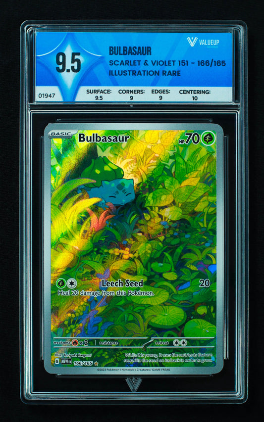 01947 BULBASAUR Grading Card