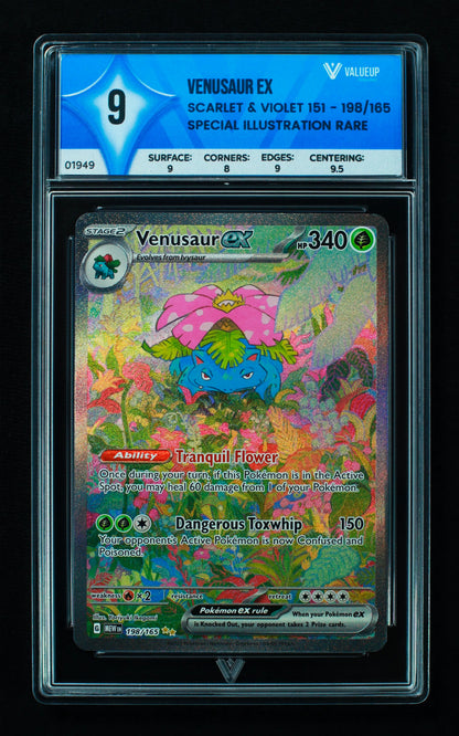 01949 VENUSAUR EX Grading Card