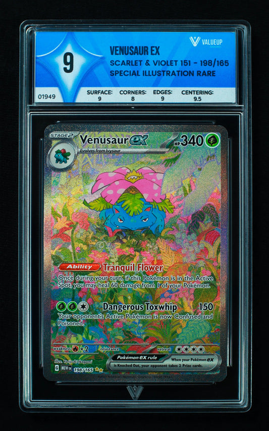 01949 VENUSAUR EX Grading Card