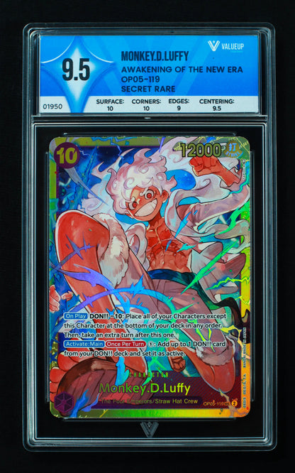 01950 MONKET,D,LUFFY Grading Card