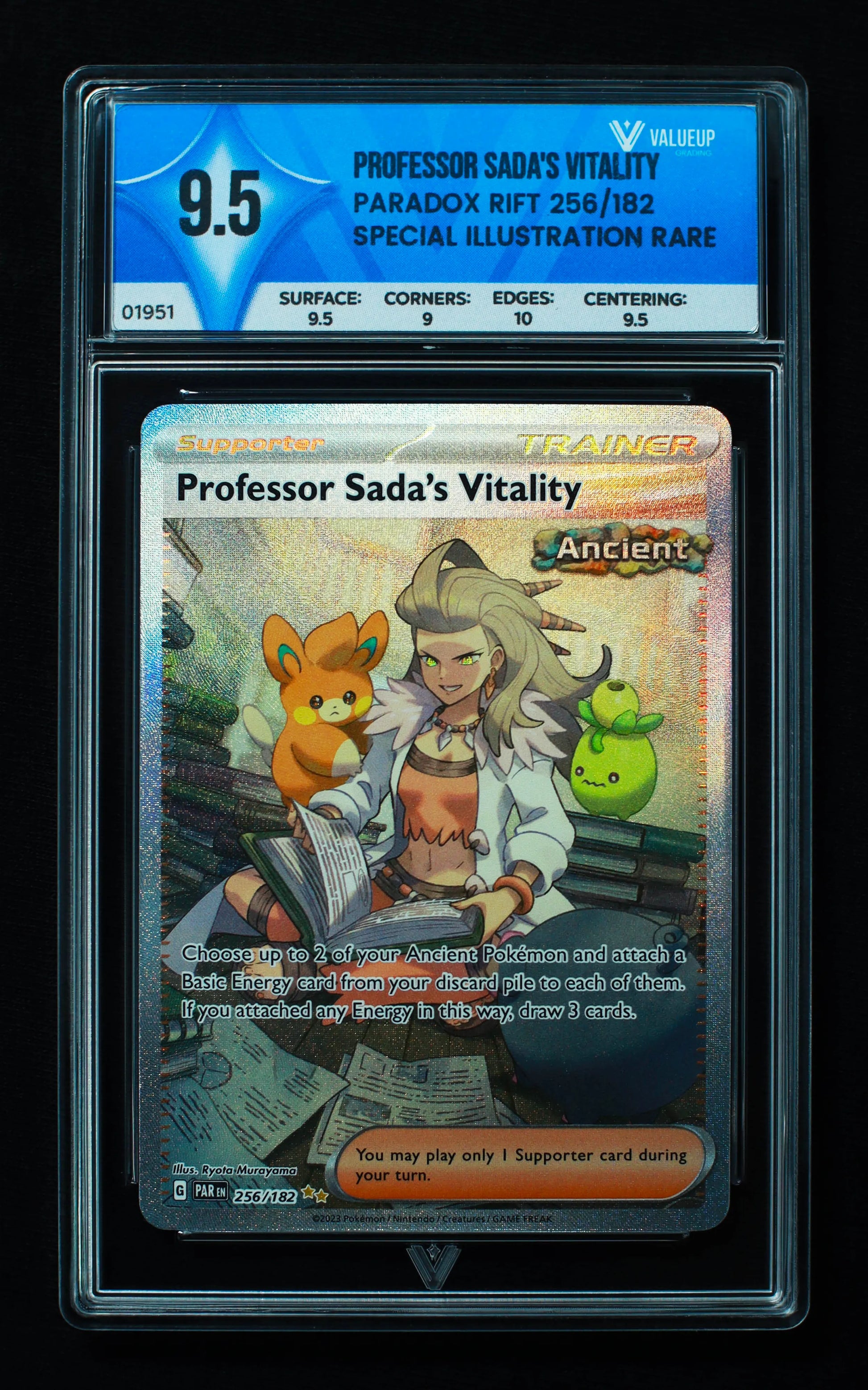 01951 POFESSOR SADA'S VITALITY Grading Card