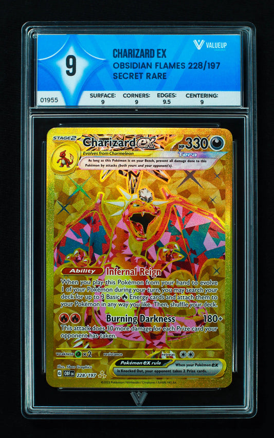 01955 CHARIZARD EX Grading Card