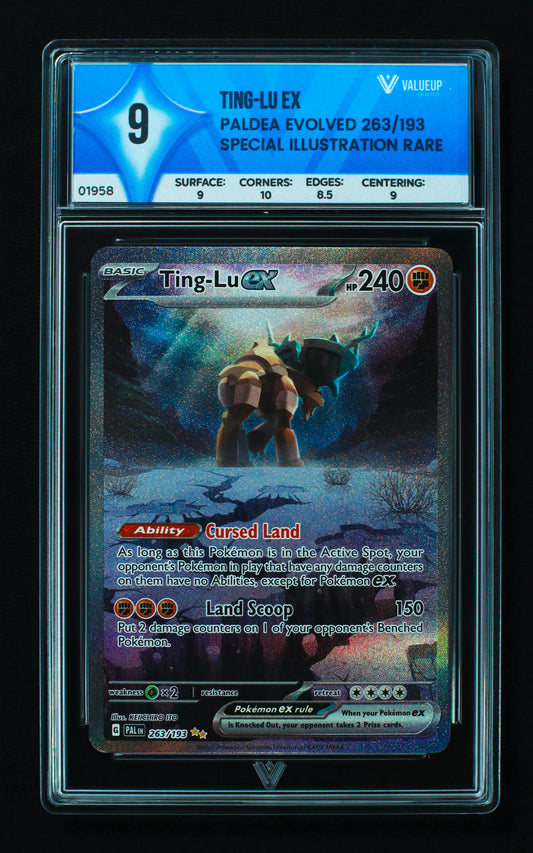 01958 TING-LU EX Grading Card