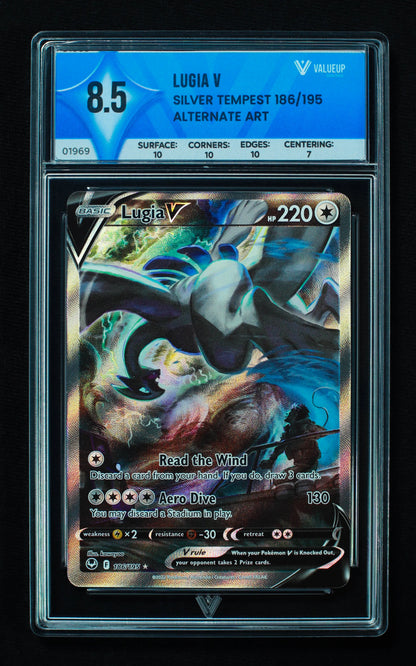 01969 LUGIA V Grading Card