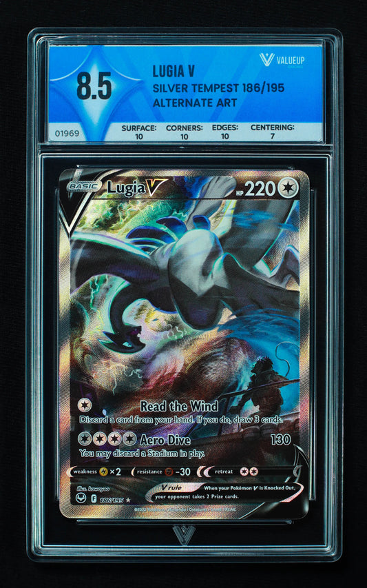 01969 LUGIA V Grading Card
