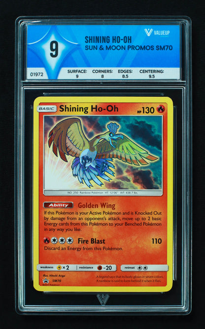 01972 SHINING HO-OH Grading Card