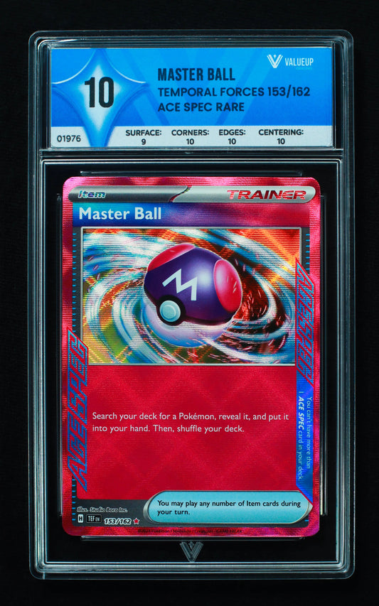 01976 MASTER BALL Grading Card