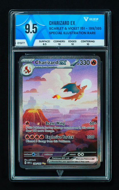 01977 CHARIZARD EX Grading Card