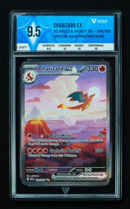 01977 CHARIZARD EX Grading Card
