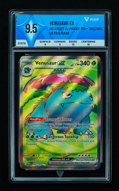01978 VENUSAUR EX Grading Card
