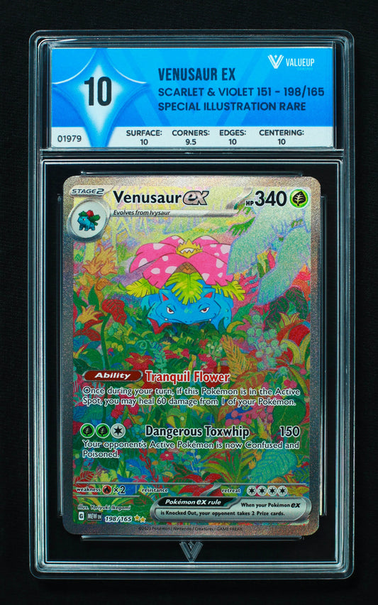 01979 VENUSAUR EX Grading Card