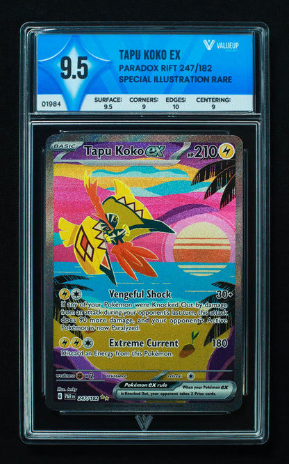 01984 TAPU KOKO EX Grading Card