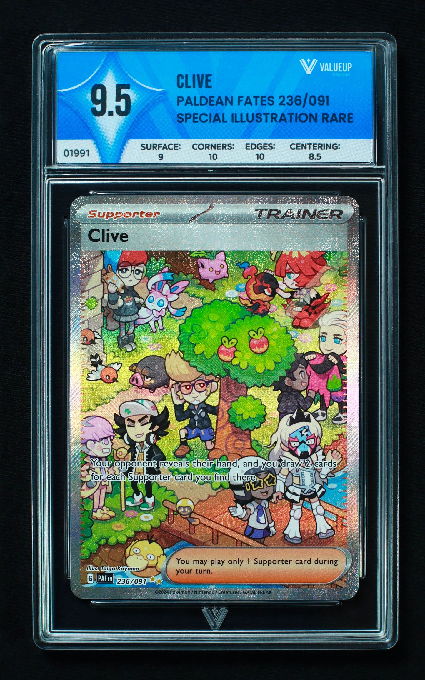 01991 CLIVE Grading Card