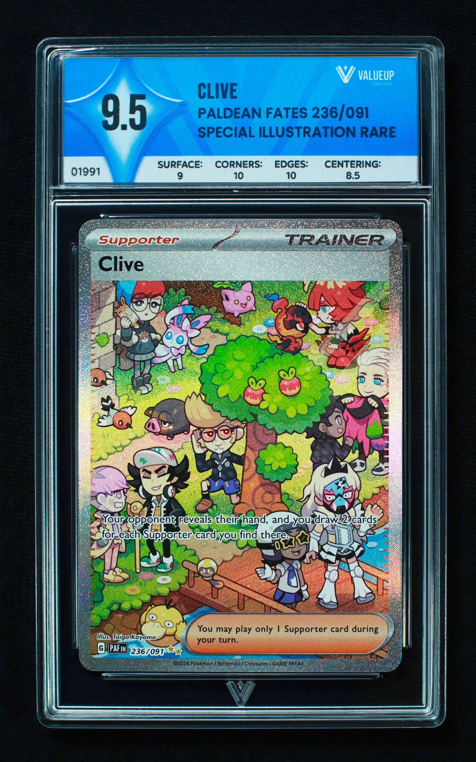 01991 CLIVE Grading Card