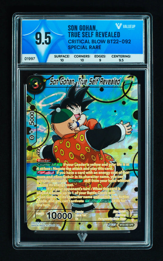 01997 SON GOHAN, TRUE SELF REVEALED Grading Card