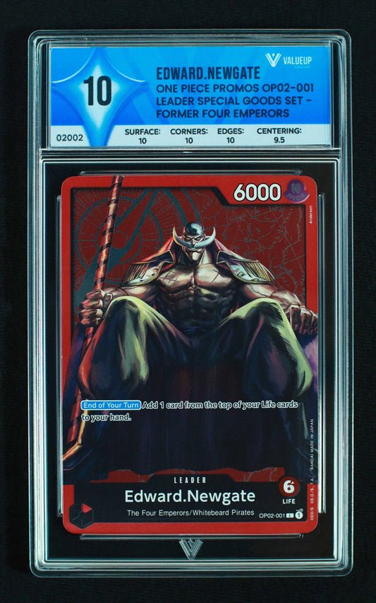 02002 EDWARD.NEWGATE Grading Card