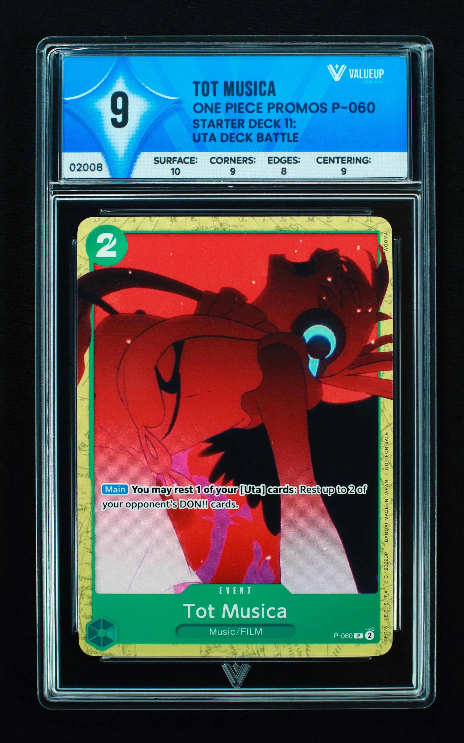 02008 TOT MUSICA Grading Card