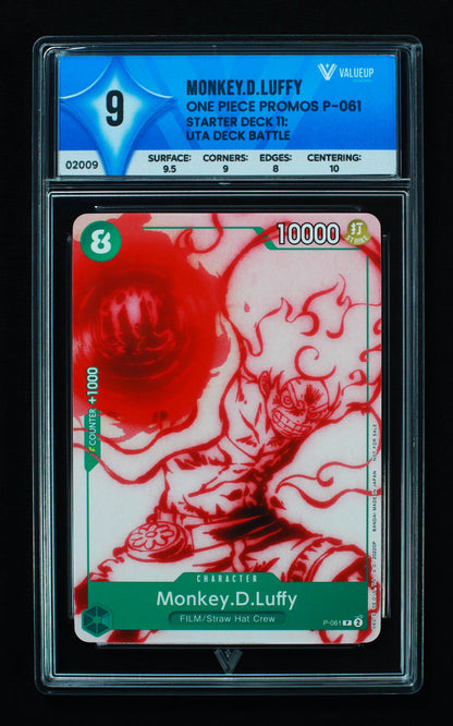 02009 MONKEY.D.LUFFY Grading Card