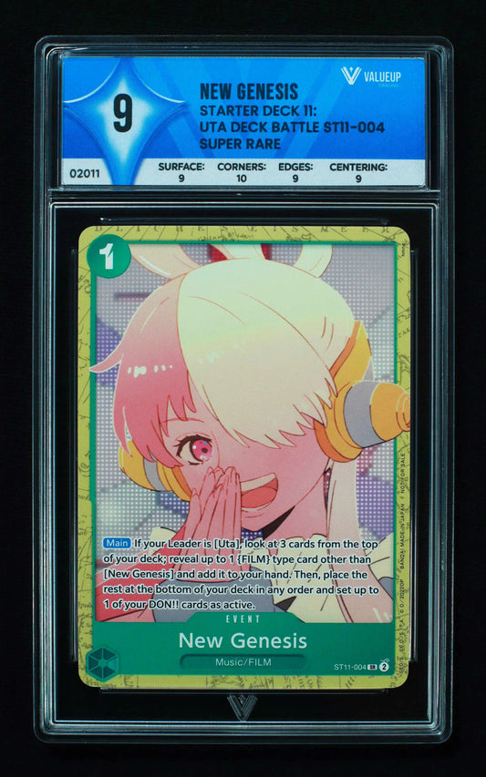 02011 NEW GENESIS Grading Card
