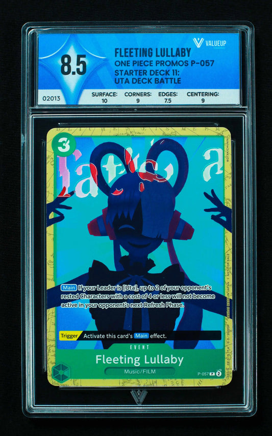 02013 FLEETING LULLABY Grading Card