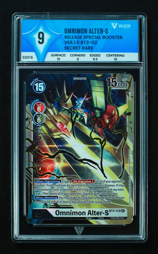 02016 OMNIMON ALTER-S Grading Card