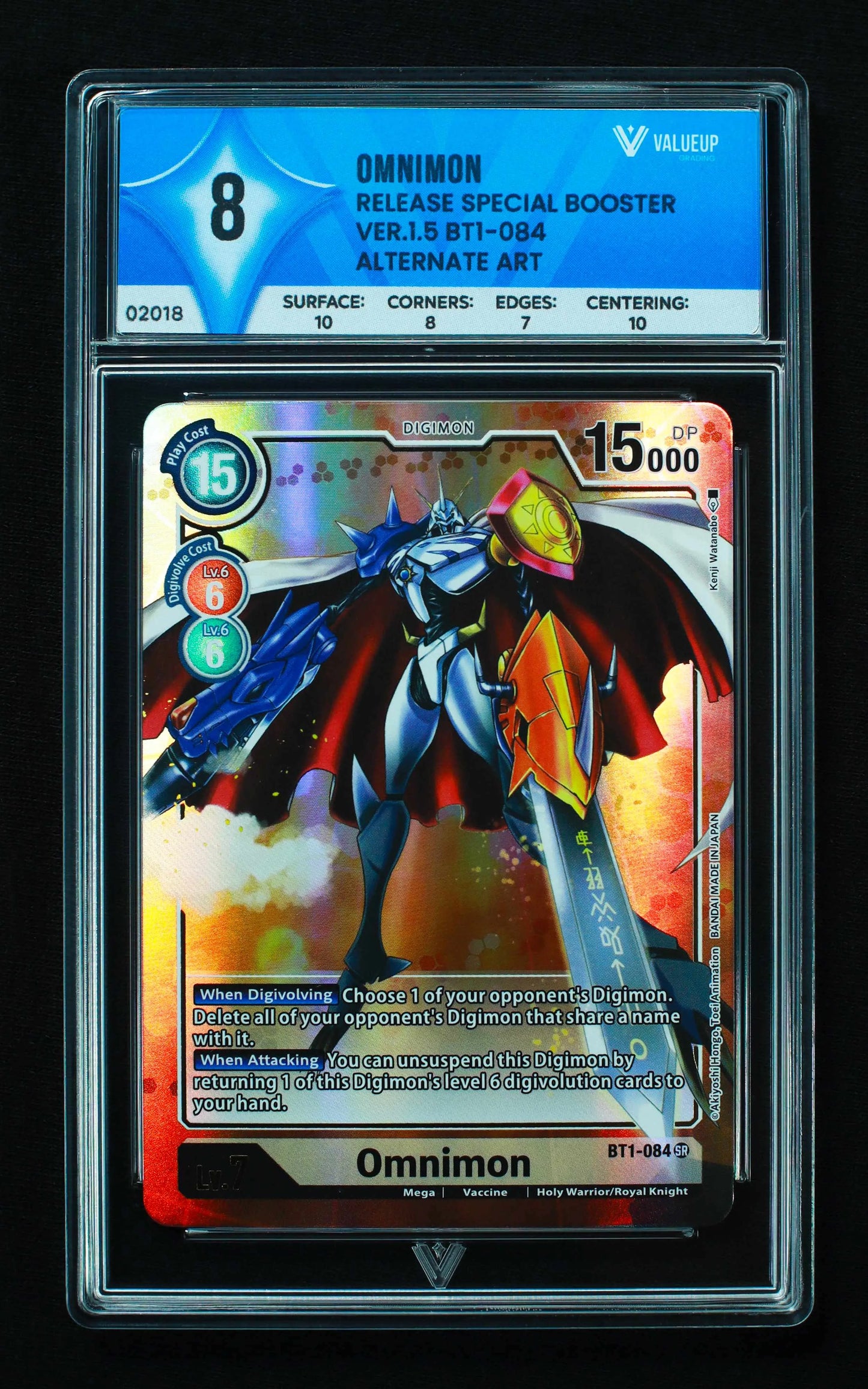 02018 OMNIMON Grading Card