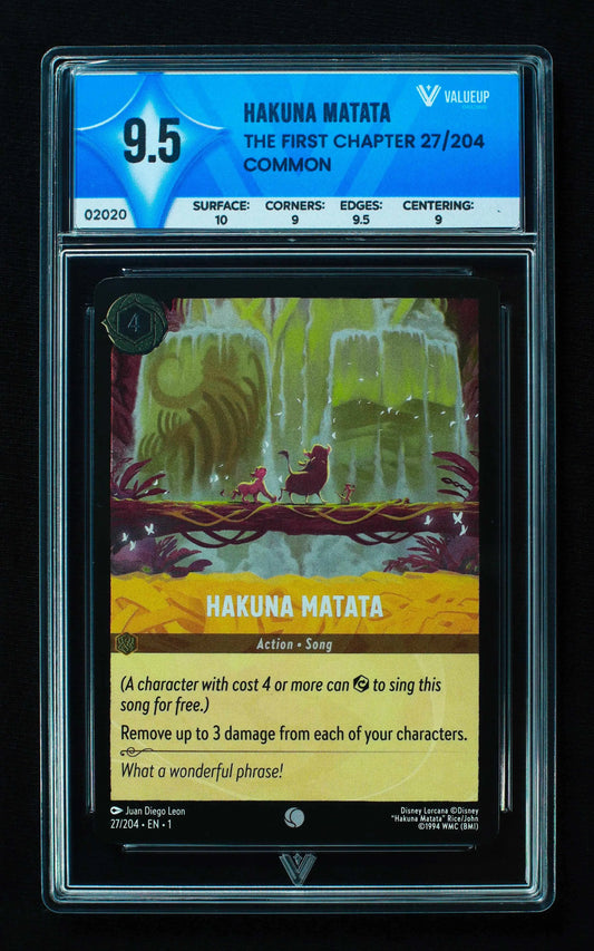 02020 HAKUNA MATATA Grading Card