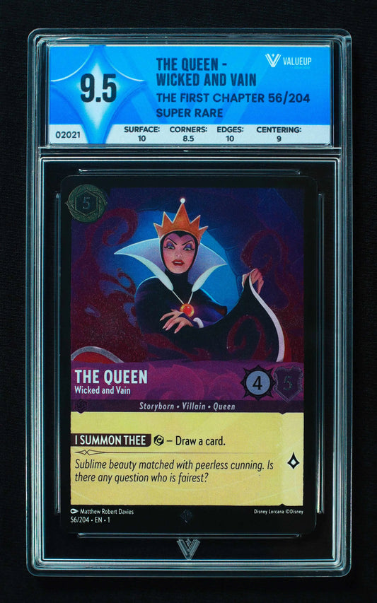 02021 THE QUEEN - WICKED AND VAIN Grading Card