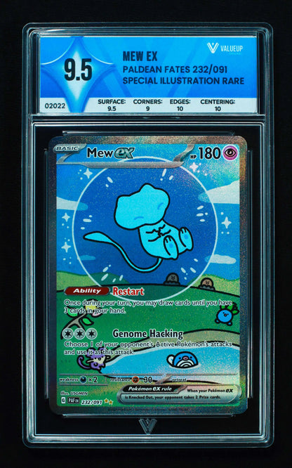 02022 MEW EX Grading Card