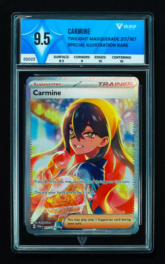 02023 CARMINE Grading Card