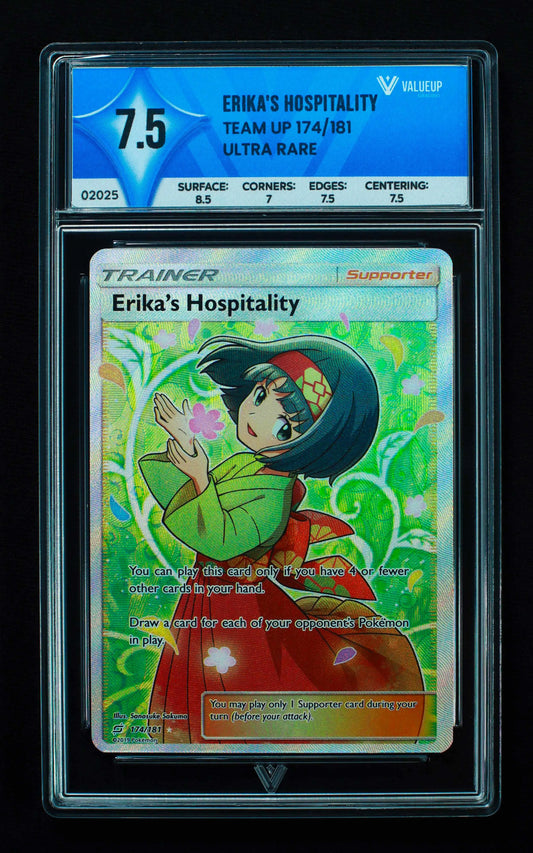 02025 ERIKA'S HOSPITALITY Grading Card