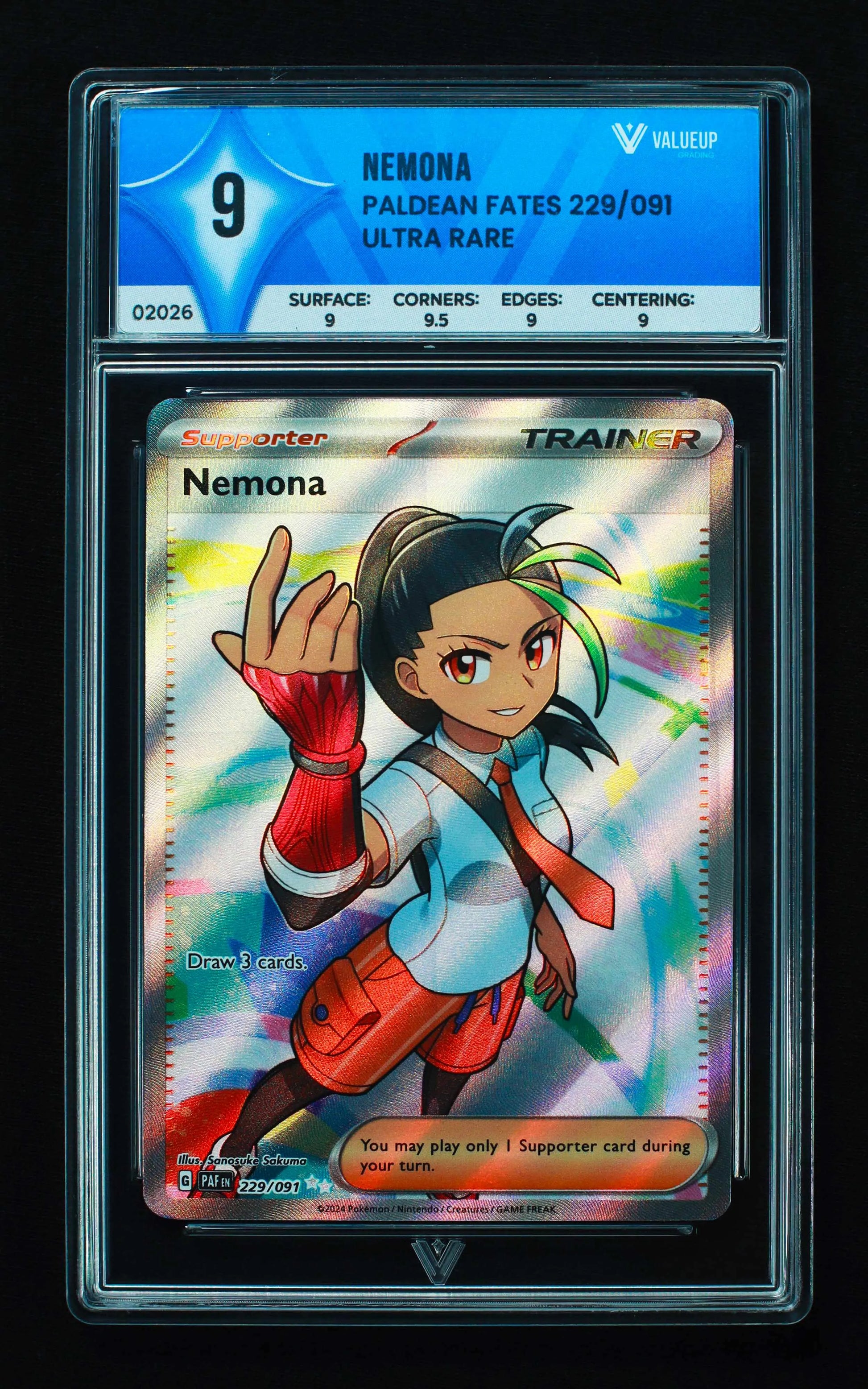 02026 NEMONA Grading Card
