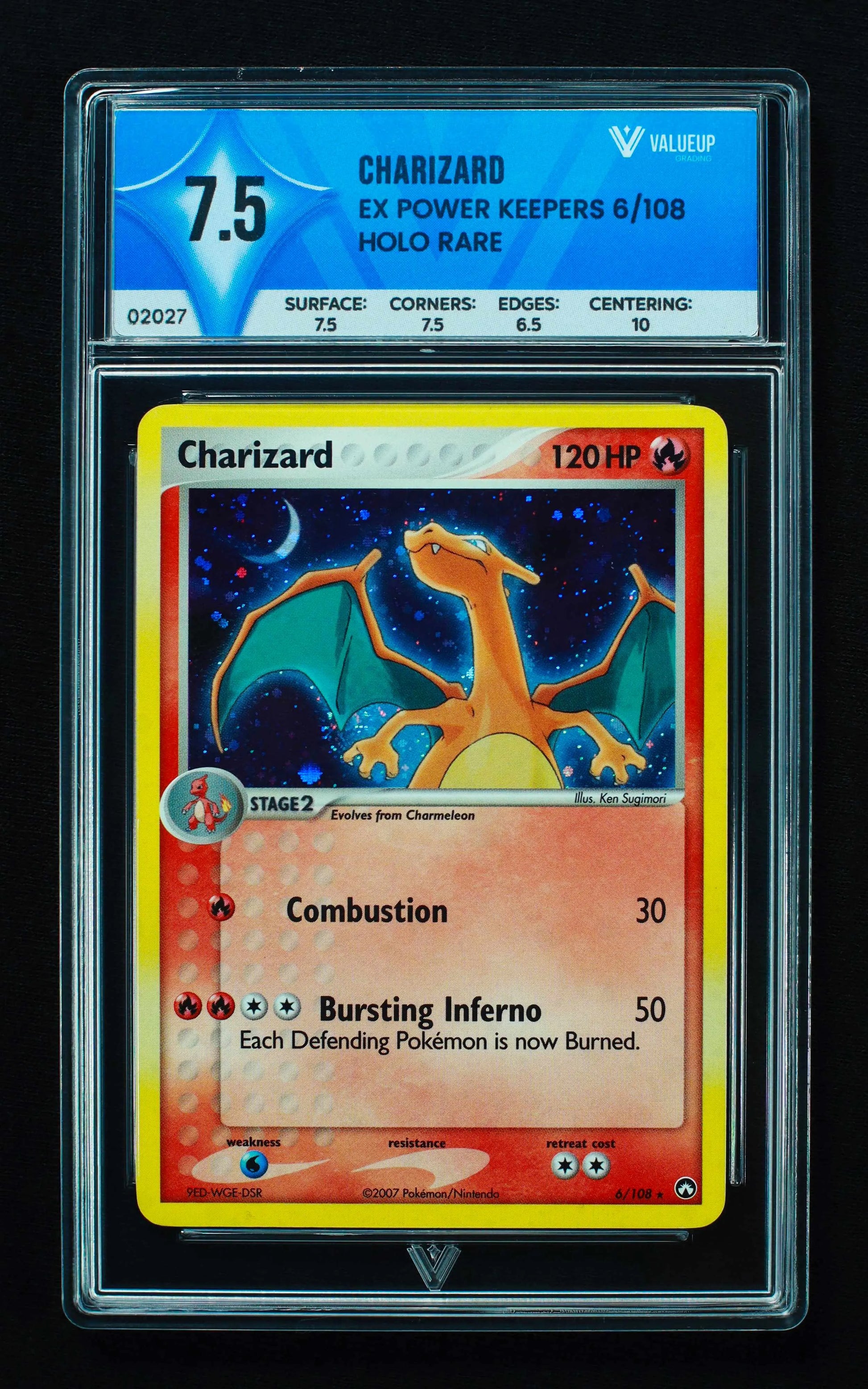 02027 CHARIZARD Grading Card