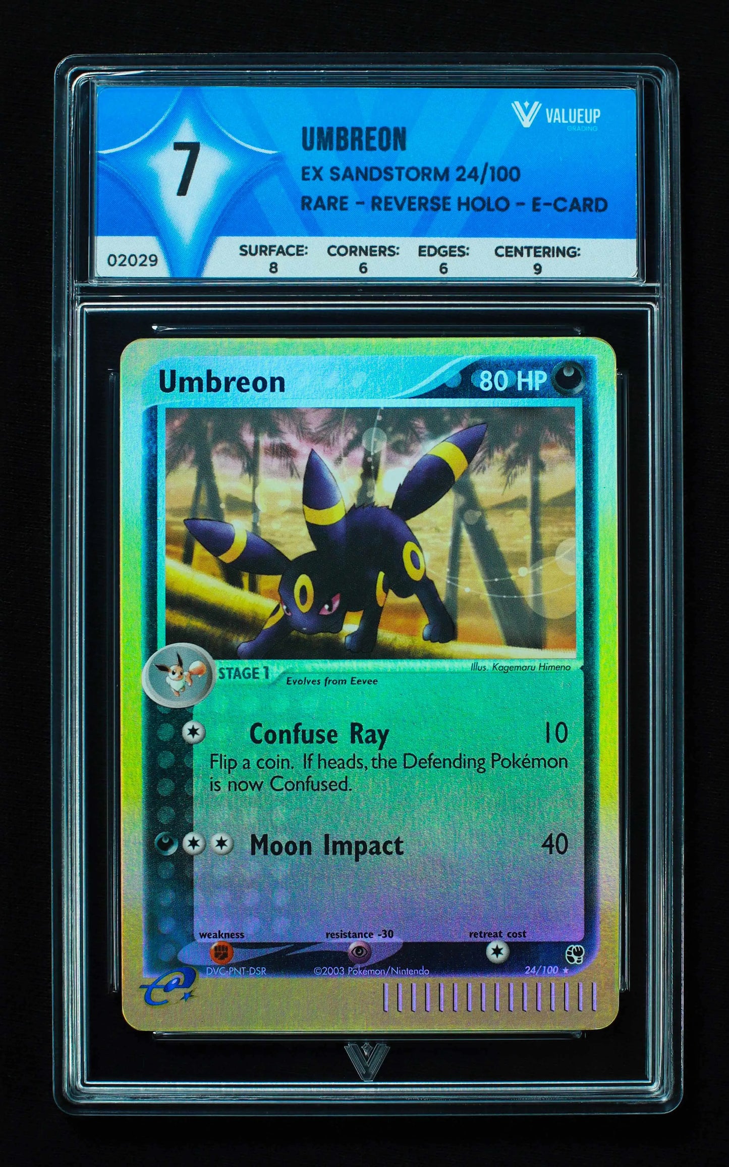 02029 UMBREON Grading Card