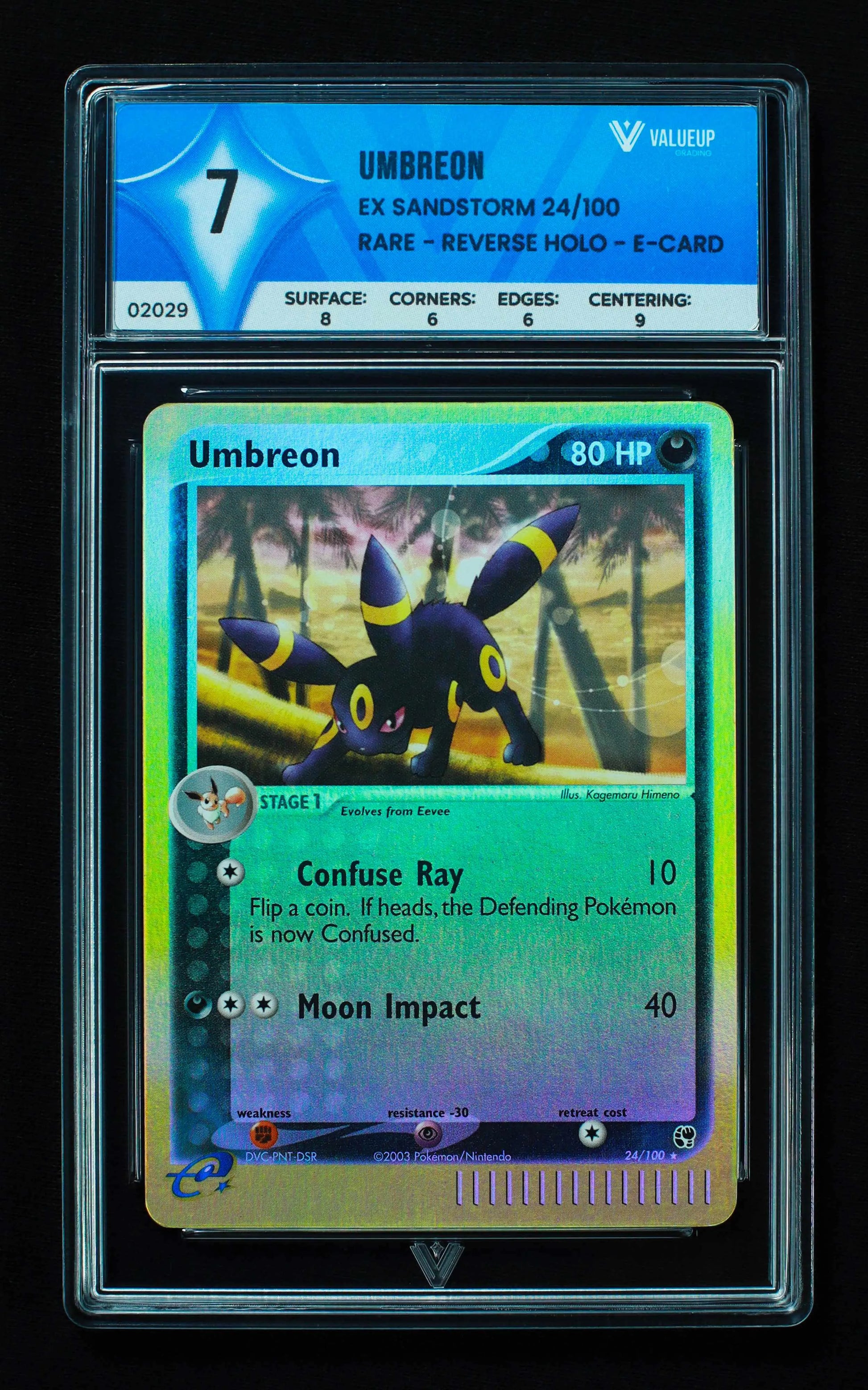 02029 UMBREON Grading Card