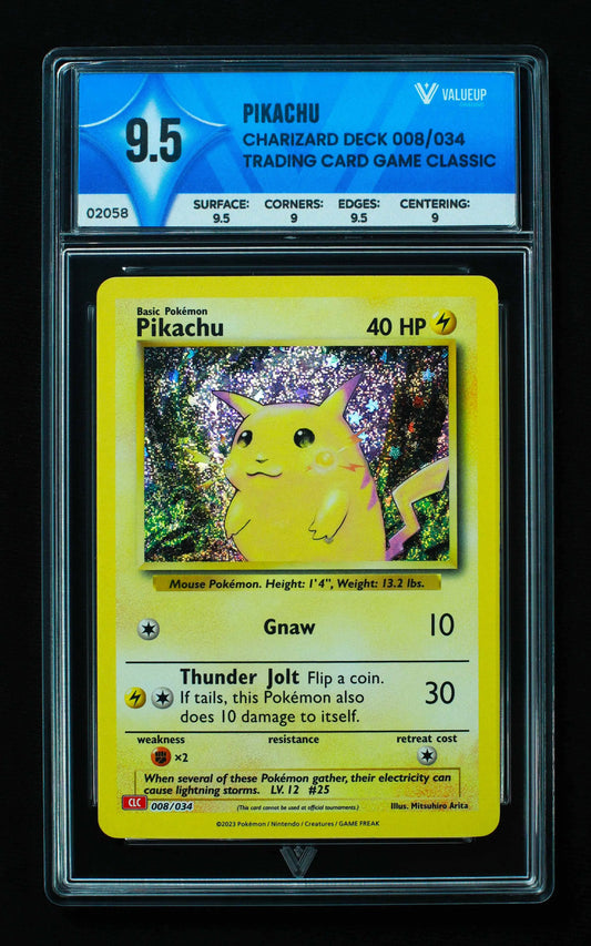 02058 PIKACHU Grading Card