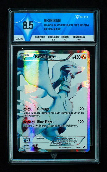 02059 RESHIRAM Grading Card