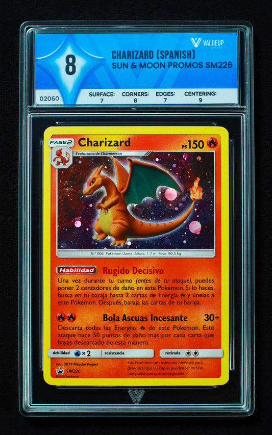 02060 CHARIZARD (SPANISH) Grading Card
