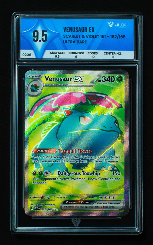 02061 VENUSAUR EX Grading Card