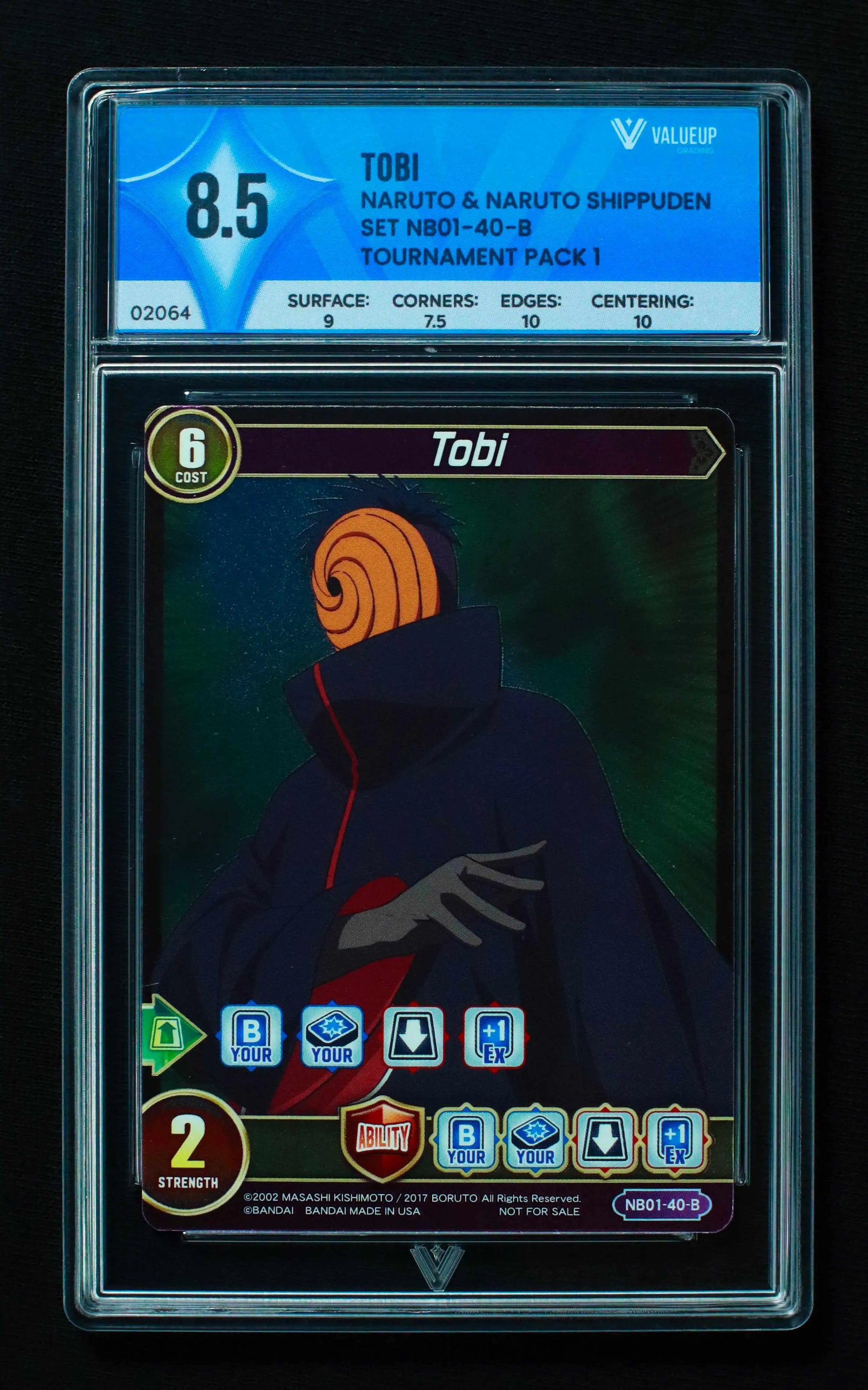 02064 TOBI Grading Card