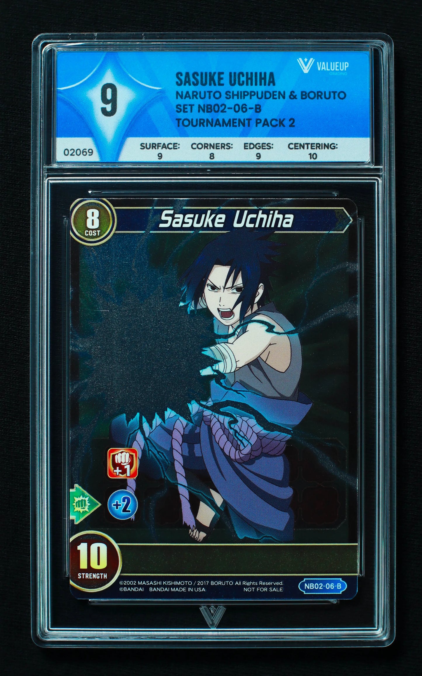 02069 SASUKE UCHIHA Grading Card