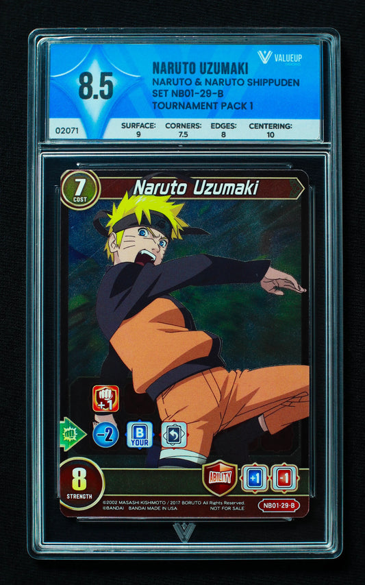 02071 NARUTO UZUMAKI Grading Card