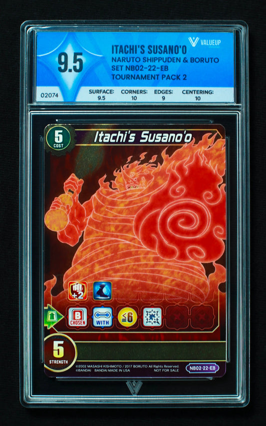02074 ITACHI'S SUSANO'O Grading Card