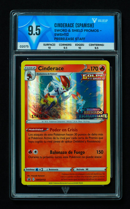 02075 CINDERACE (SPANISH) Grading Card