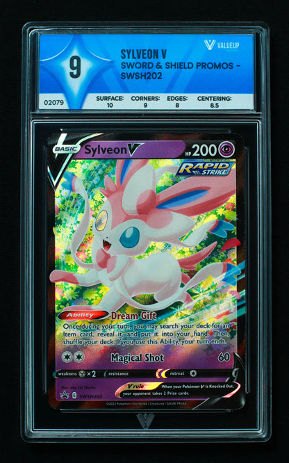 02079 SYLVEON V Grading Card