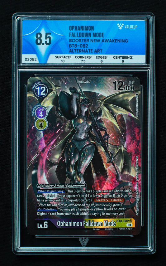 02082 OPHANIMON FALLDOWN MODE Grading Card