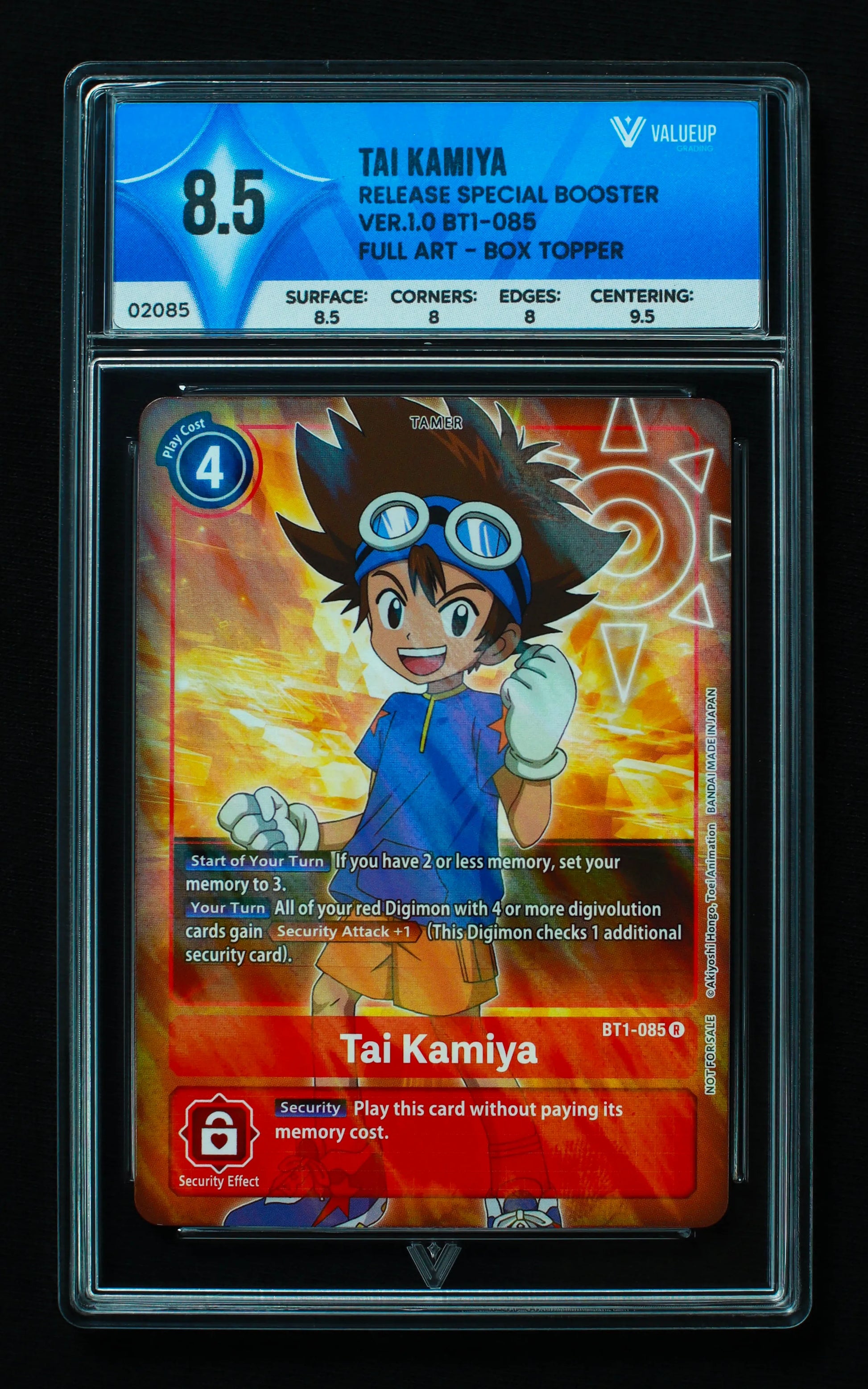 02085 TAI KAMIYA Grading Card