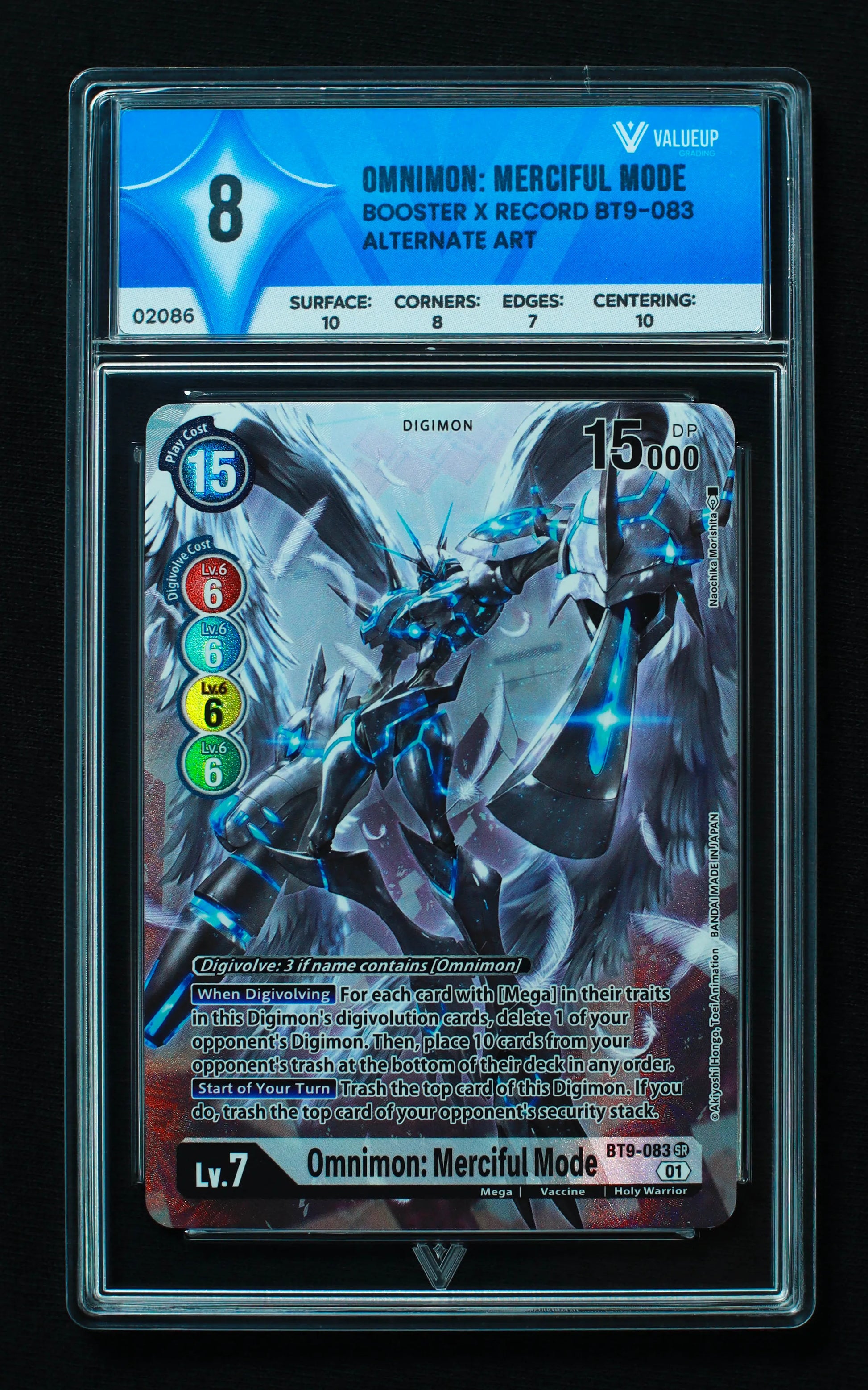 02086 OMNIMON: MERCIFUL MODE Grading Card