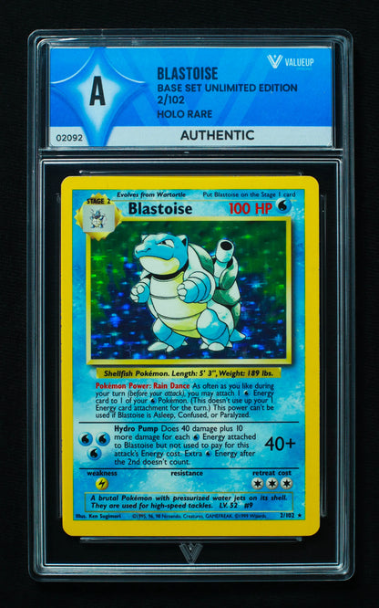 02092 BLASTOISE Grading Card